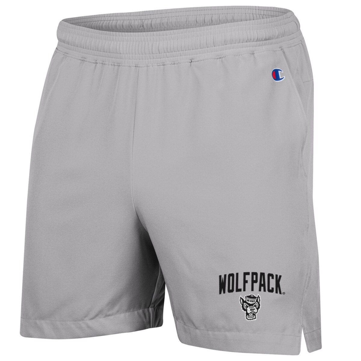 Mist Grey 5" Woven Shorts - Wolfpac